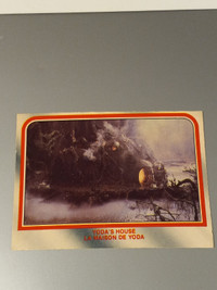 Star Wars OPC 1980 Rare Printing Error Card NM Yoda's House #61