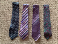 Men's Ties - Purple