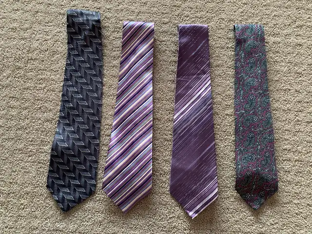 Men's Ties - Purple in Men's in St. Albert - Image 2