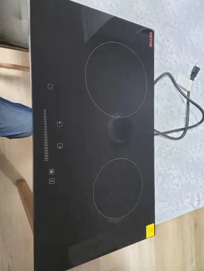 Electric Cooktop, 1800 Watt, 2 burners, has warranty, View more