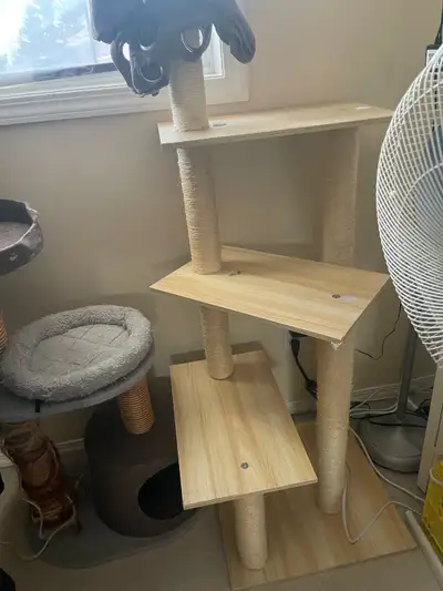Cat Tree sharp edges so good for projects , View more