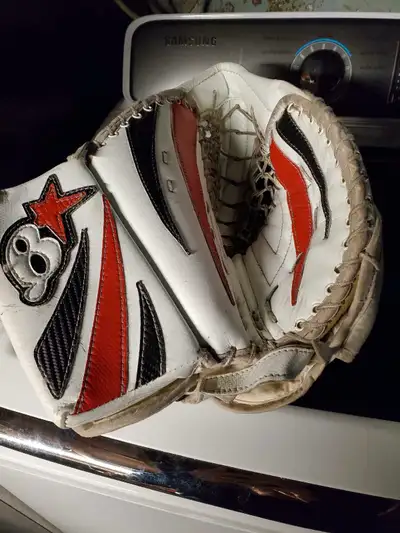 Brian's left handed goal glove, View more