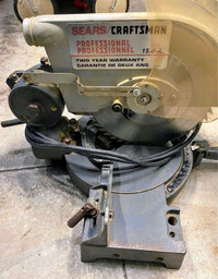 Craftsman mitre saw 15a (working well)Craftsman mitre saw 15a