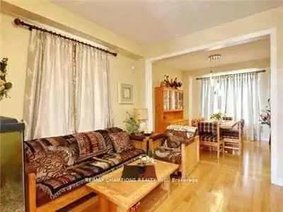 Upper Level 4 Bedroom Detached Home With Double Door Main Entry.Double Garage.Hardwood Floor On Livi...