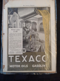 Vintage Texaco ads