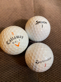 Golf balls - used 