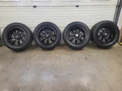 New,never mounted on vehicle. I have a very nice set of PANTHER OFF ROAD wheels and tires for sale....