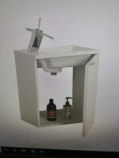  Wall mount vanity, View more