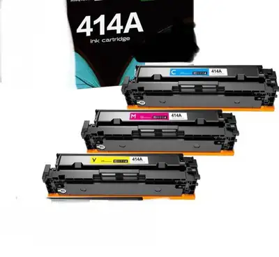 New(Tri colour) Toner Cartridges Replacement for HP-414A| Use wi, View more