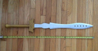 Wooden Roman Sword from Impact Stunts LA