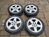 4 Mag Audi 17 with Nokian tires