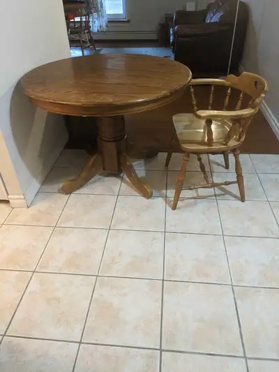 Round Wooden Table, View more