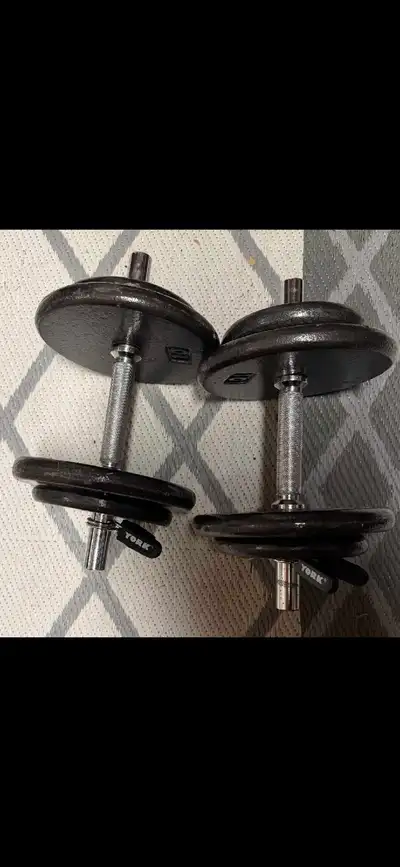 York Adjustable Dumbbells, View more