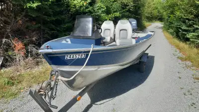 Boat with Yamaha 40hp 2 stroke engine For sale. The boat is in a very good condition.