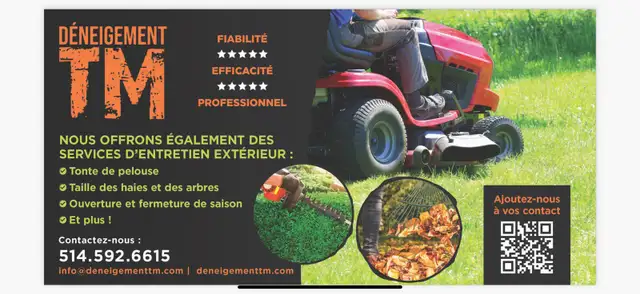 Montreal Nord - Lawn Mowing, Paver Repair62864358471043121
