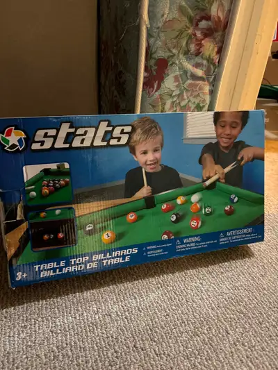 This a mini pool table for your kids