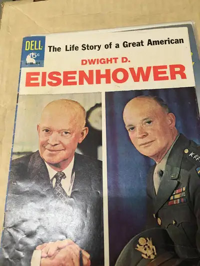 Dwight D Eisenhower Comic 1969 - Dell Comics, View more