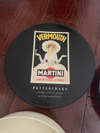 Vermouth Martini Plates