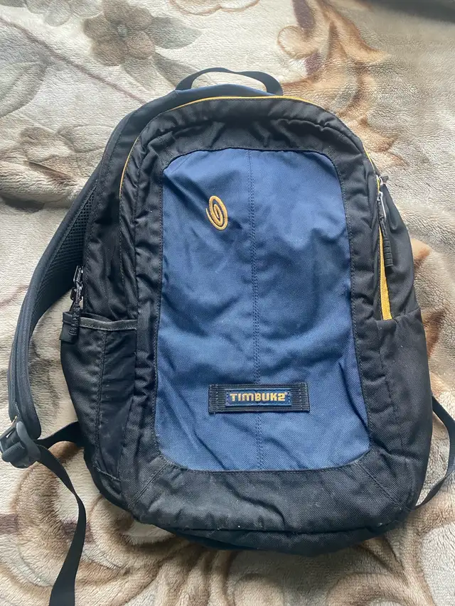 Timbuk2 Backpack – Blue & Black Laptop/School Backpack