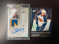 Evander Kane Young Guns Cup Rookie Patch Auto