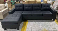 "Modern Comfort: New in Box 4-Seater Sectional"