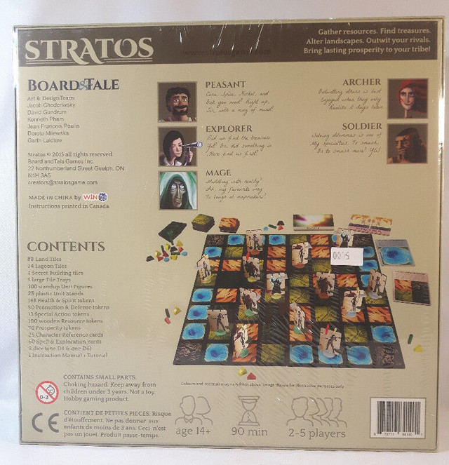 New Sealed Stratos Strategy Board Game in Toys & Games in Kitchener / Waterloo - Image 4