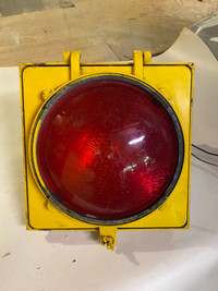 10”Square Vintage Traffic Stop Light