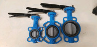 New 2"/3"/4" Manually Operated Butterfly Valves