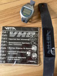 Vetta VHR Alpha heart rate sport monitor & transmitter bunch