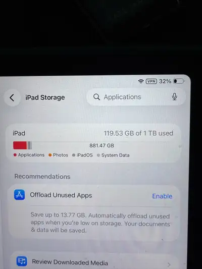 M3 IPAD AIR 11” 1Tb, View more