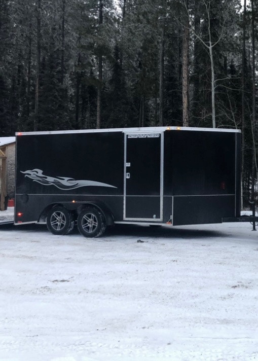 2019. 14’ by 7’ enclosed motorcycle trailer Cargo & Utility Trailers Edmonton Kijiji