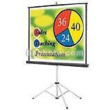 3M Projector Screen With Tripod Black, Silver and White 180 cm