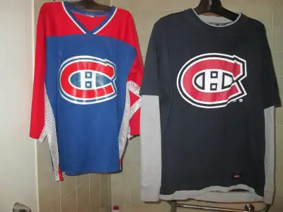 Canadiens montreal habs jerseys$29 trade4 senators jersy, acoustic or electric guitars or bass, banj...