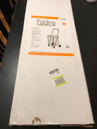 NEW Sealed Daily Essentials DMI Folding Shopping Cart