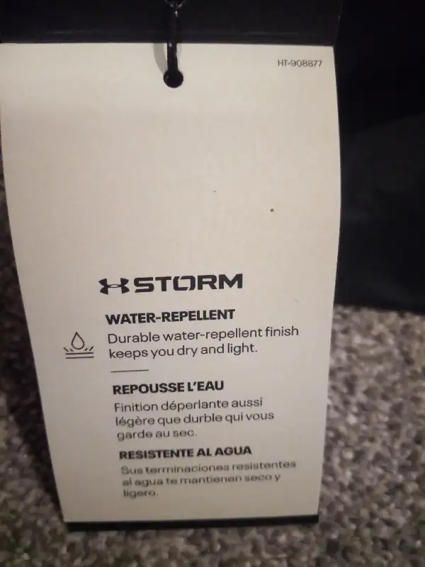 New Under Armour Storm Forefront Men’s Rain Jacket in Men's in Calgary - Image 7
