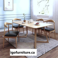 Brand New Real Wood Dining Table Set