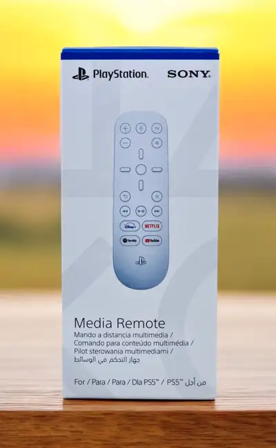 Sony Playstation 5 media remote., View more