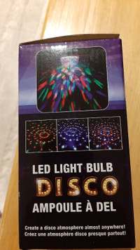 Led disco light bulb