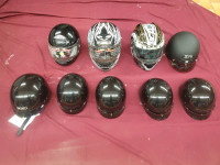 New Helmets various sizes and styles