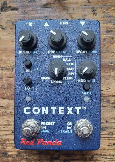 Red Panda Context Reverb pedal, View more
