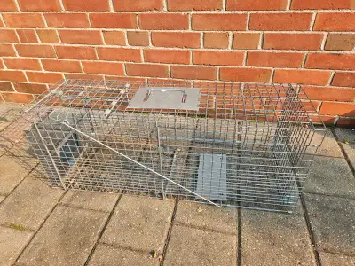 Havahart brand humane trap/cage for wildlife/animals, model #1079. Originally $130. For easy, safe c...