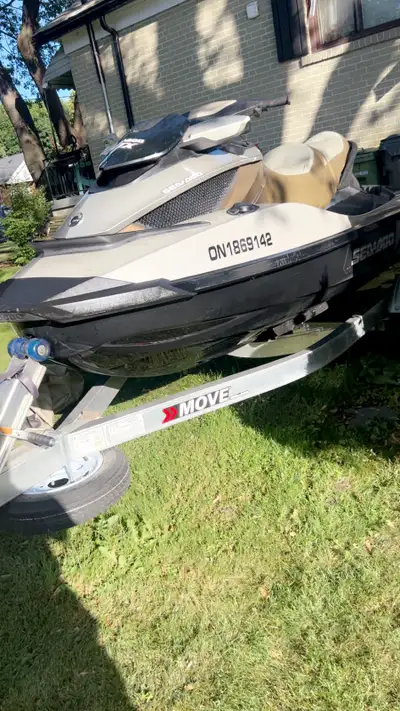 Seadoo GTX limited 255 in great condition. 3 seater with Seadoo move trailer and all safety equipmen...