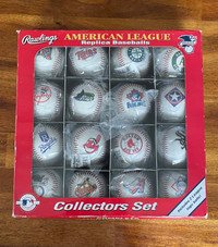 Late 90s American League Set of 16 Baseballs