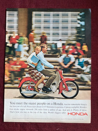 1965 Honda 50 Original Ad