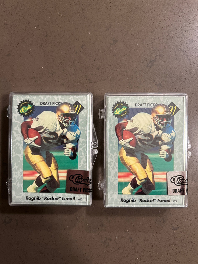 Classic Limited Edition Football Draft Picks  in Arts & Collectibles in Markham / York Region