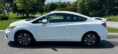 Honda Civic EX 2014 automatique 2 portes, 170 300 Km, un seul propriétaire femme non fumeuse, toujou...