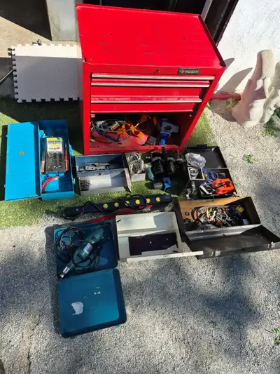 TOOLS, toolbox full misc bulk, LOT tools, View more