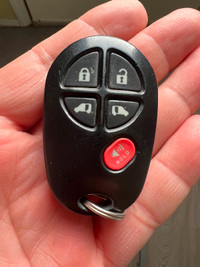 Toyota Sienna remote fob