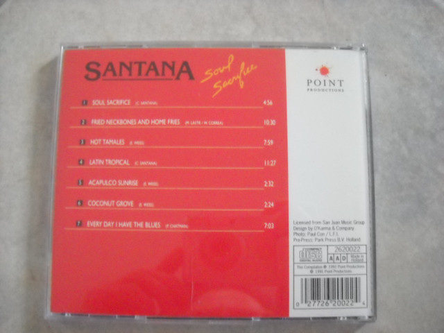 Cd de Santana / Soul Sacrifice dans CD, DVD et Blu-ray  à Saguenay - Image 2