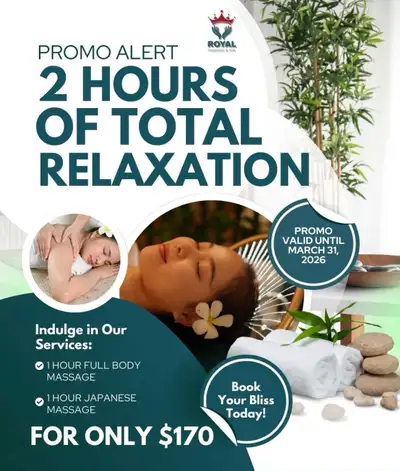 Royal Massage & Spa Massage Promotion, View more
